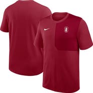 Nike Men's Nike Cardinal Stanford Cardinal 2025 Sideline UV Performance Coach T-Shirt