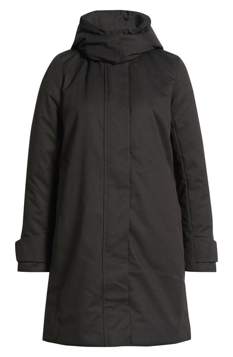 Save The Duck Skylar Insulated Parka, Alternate, color, Black
