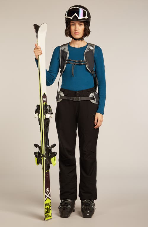 Icebreaker 260 Tech Long Sleeve Crewneck T-shirt In Blue