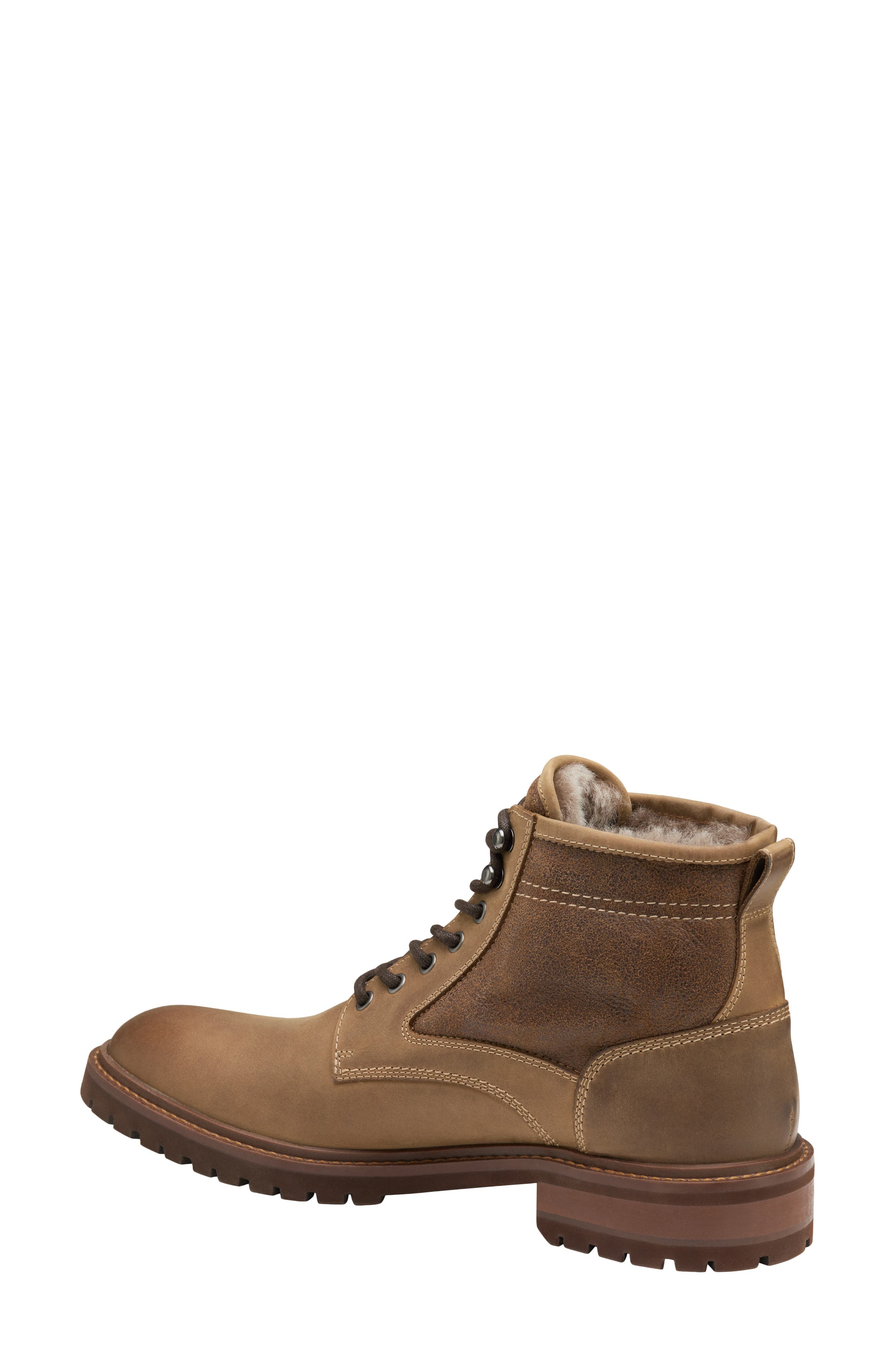 Johnston & Murphy Barrett Genuine Shearling Lined Boot, Alternate, color, 