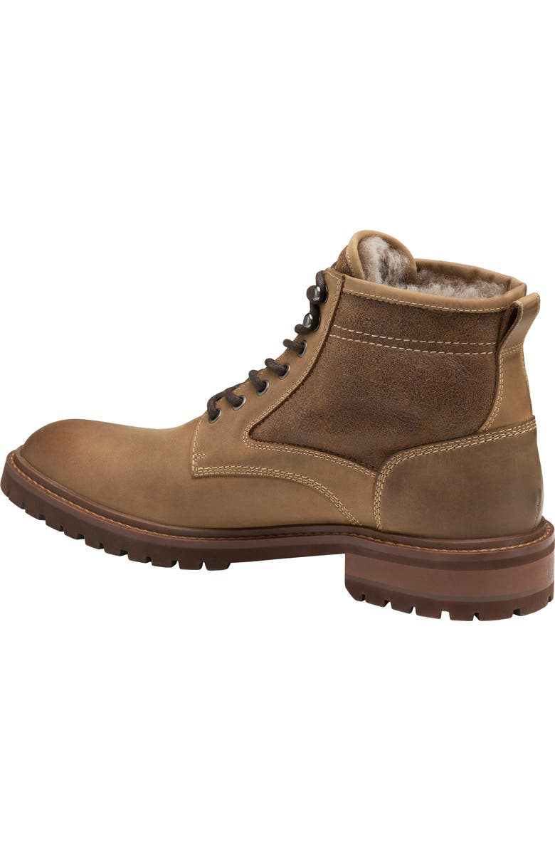 Johnston & Murphy Barrett Genuine Shearling Lined Boot, Alternate, color,