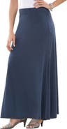 Jessica London Everyday Stretch Knit Maxi Skirt
