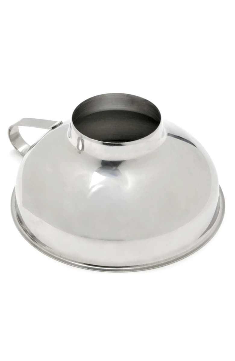 Kuchenprofi Wide Mouth Canning Funnel, Stainless Steel, 5.5-Inch Diameter, Alternate, color, Silver