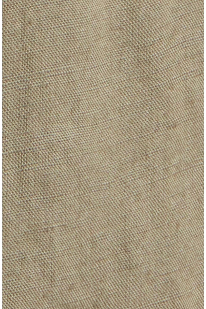 Wide Leg Linen Blend Shorts, Alternate, color, KHAKI