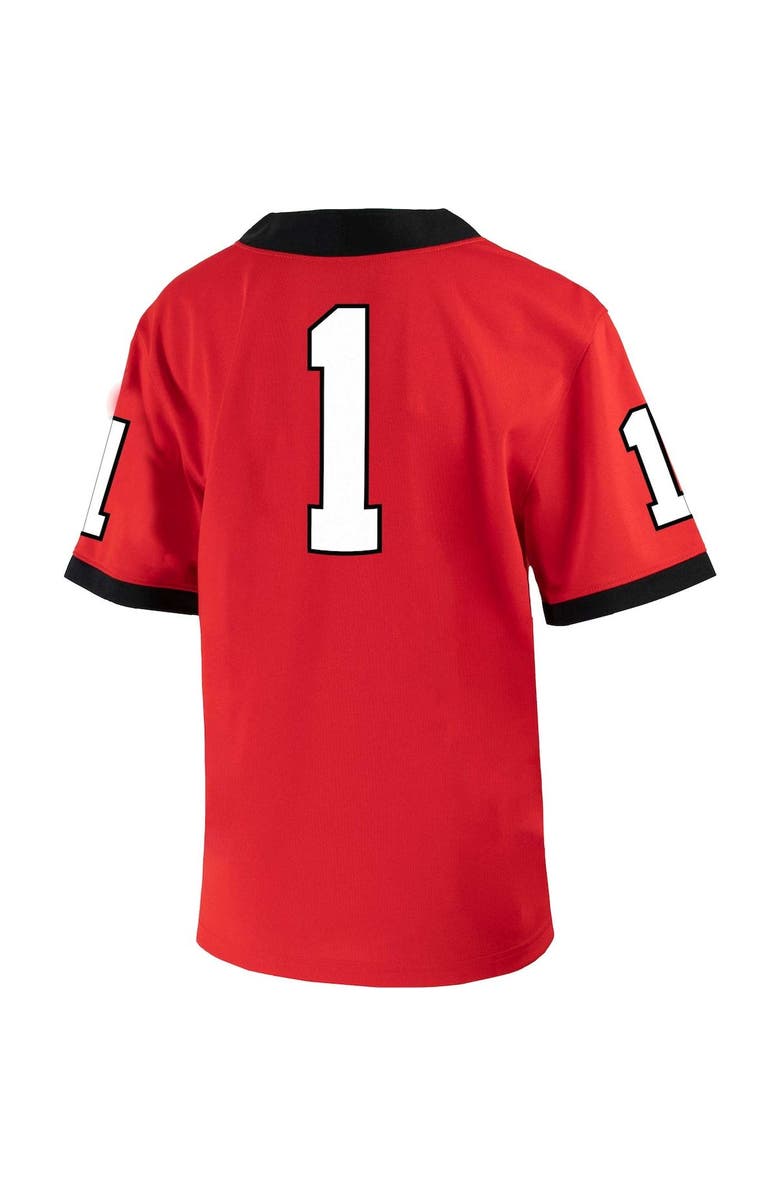 Nike Toddler Nike #1 Red Georgia Bulldogs Untouchable Football Jersey, Alternate, color, Red