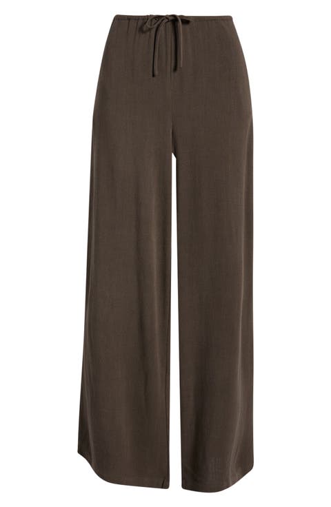 Milla Tie Waist Wide Leg Pants
