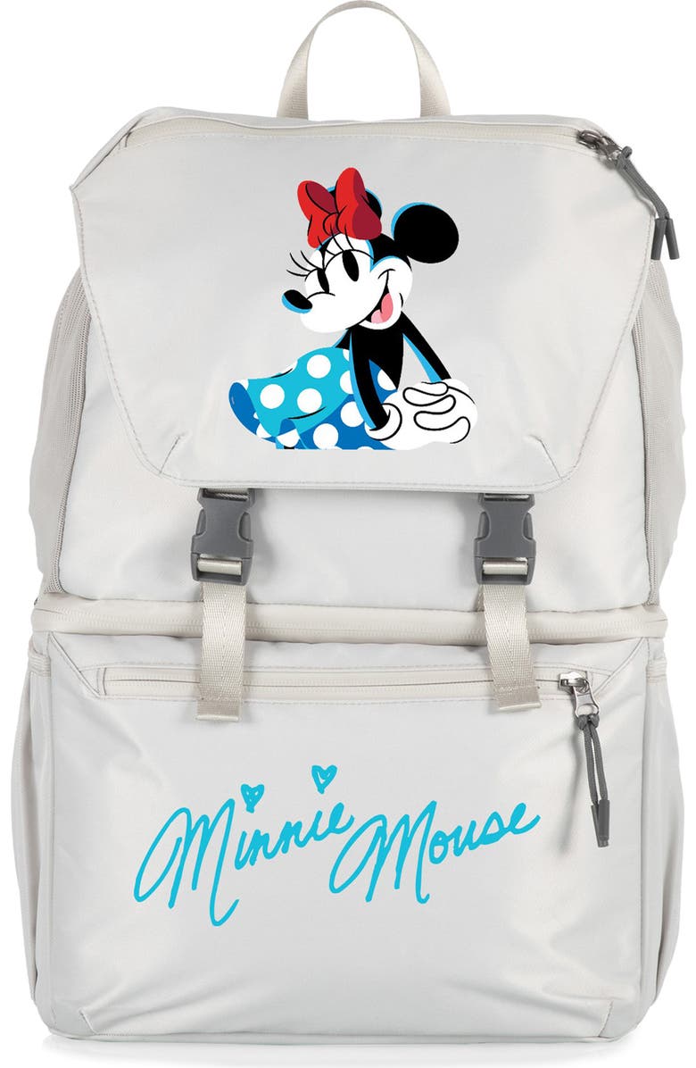 Picnic Time x Disney Minnie Mouse Tarana Cooler Backpack, Main, color, Halo Gray