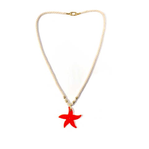 Rope Starfish Necklace