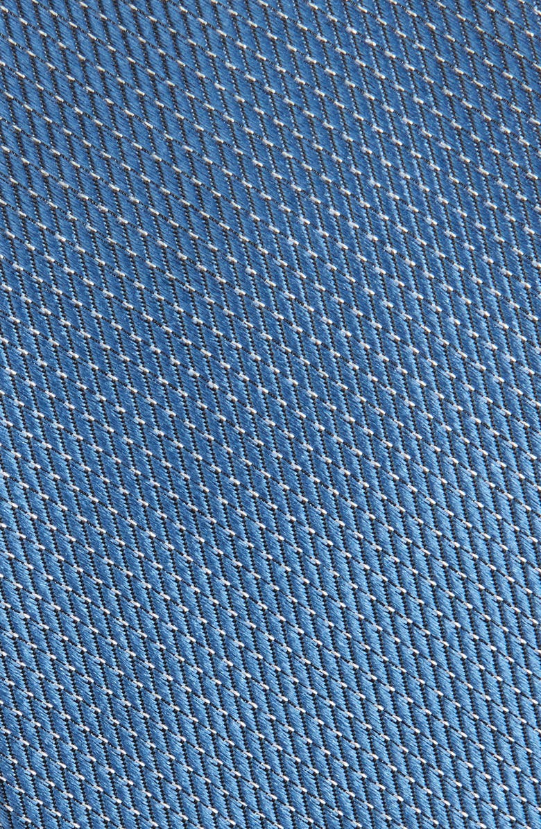 Nordstrom Haskin Textured Solid Silk Tie, Alternate, color, Indigo