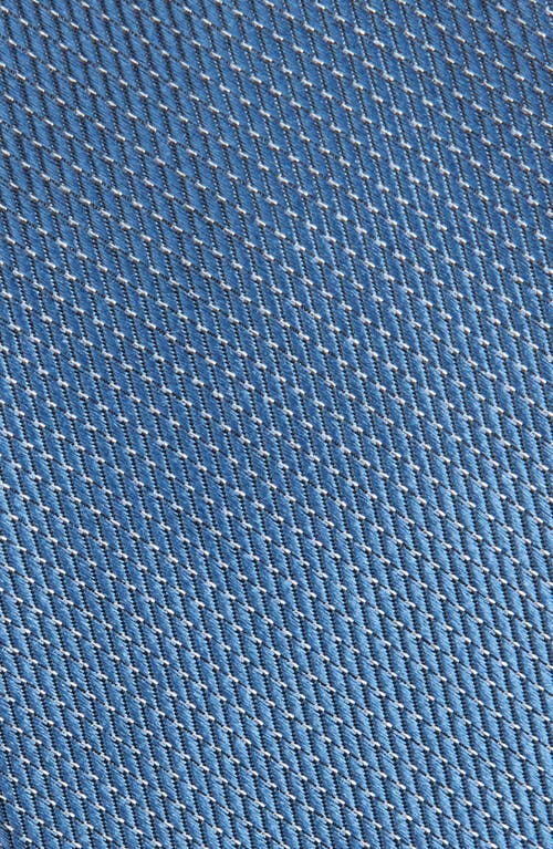 Nordstrom Haskin Textured Solid Silk Tie In Blue