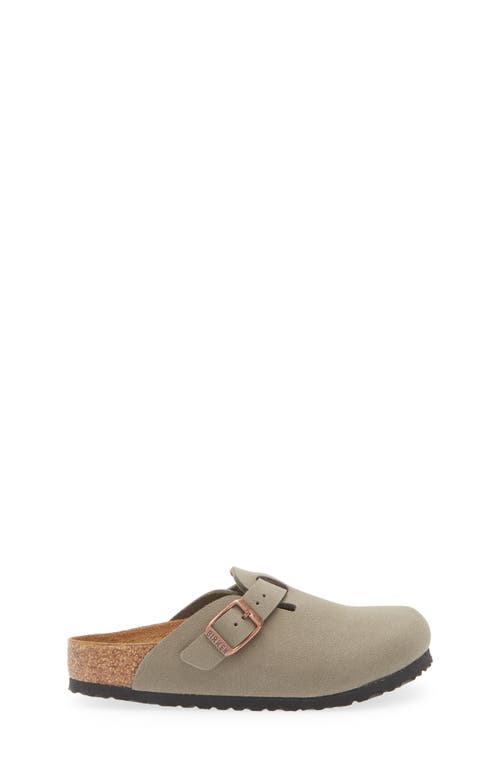Birkenstock Kids' Boston Clog In Stone