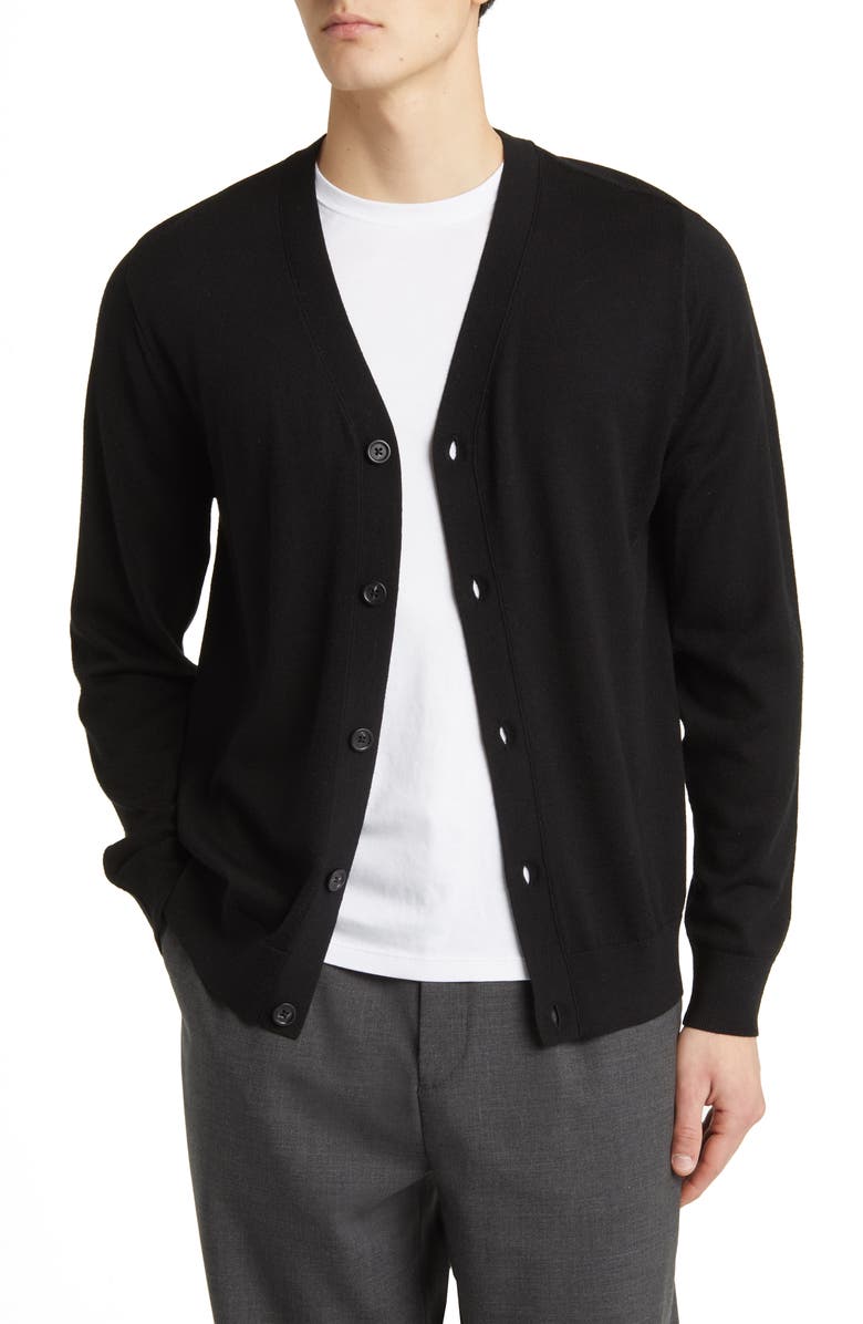 Reigning Champ Harry Lightweight Merino Wool Cardigan, Main, color, 