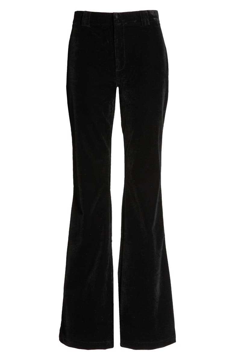 Steve Madden Harlow High Waist Velvet Pants, Alternate, color, 