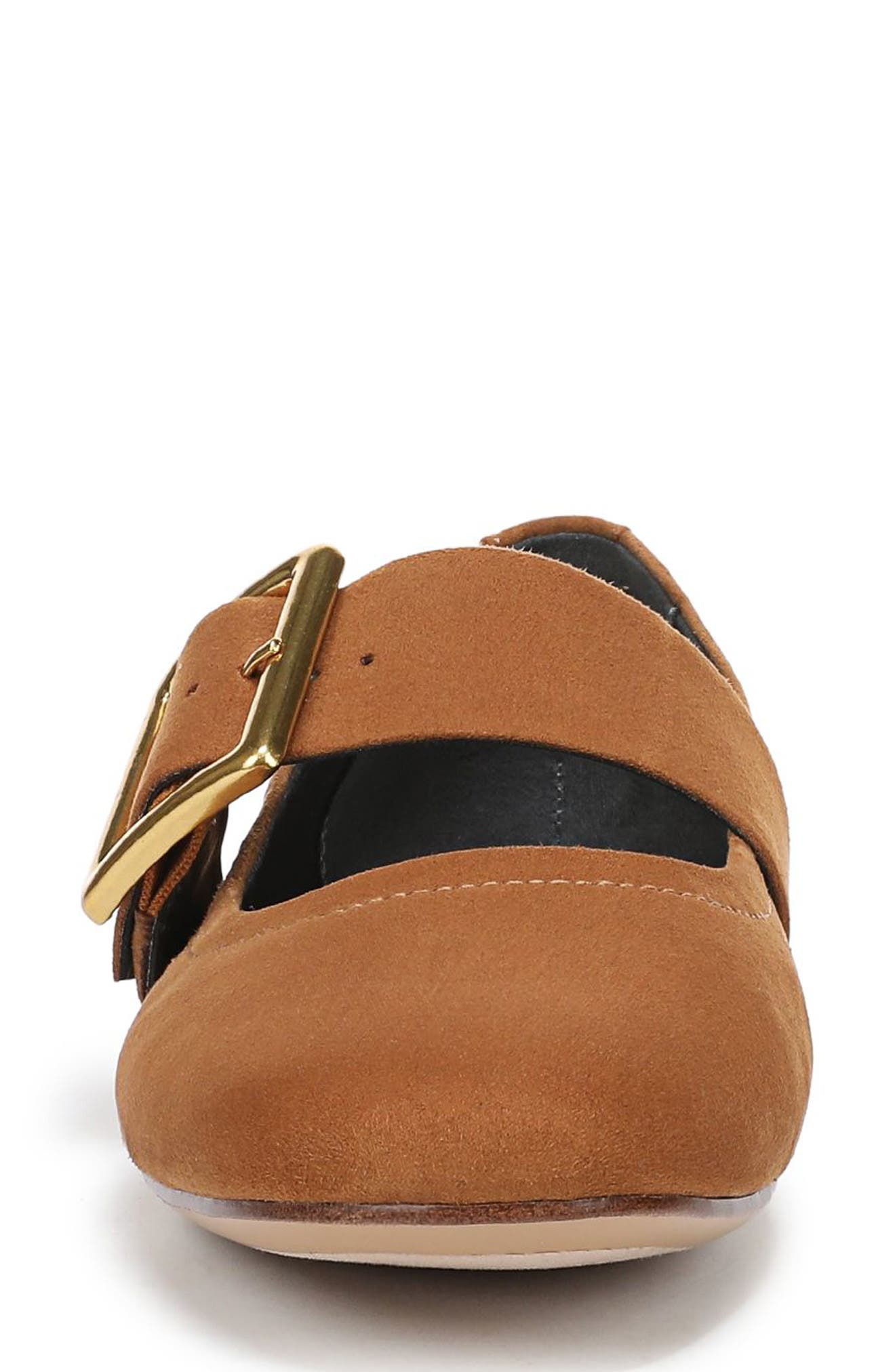 Astrid Mary Jane Flat, Alternate, color, SADDLE