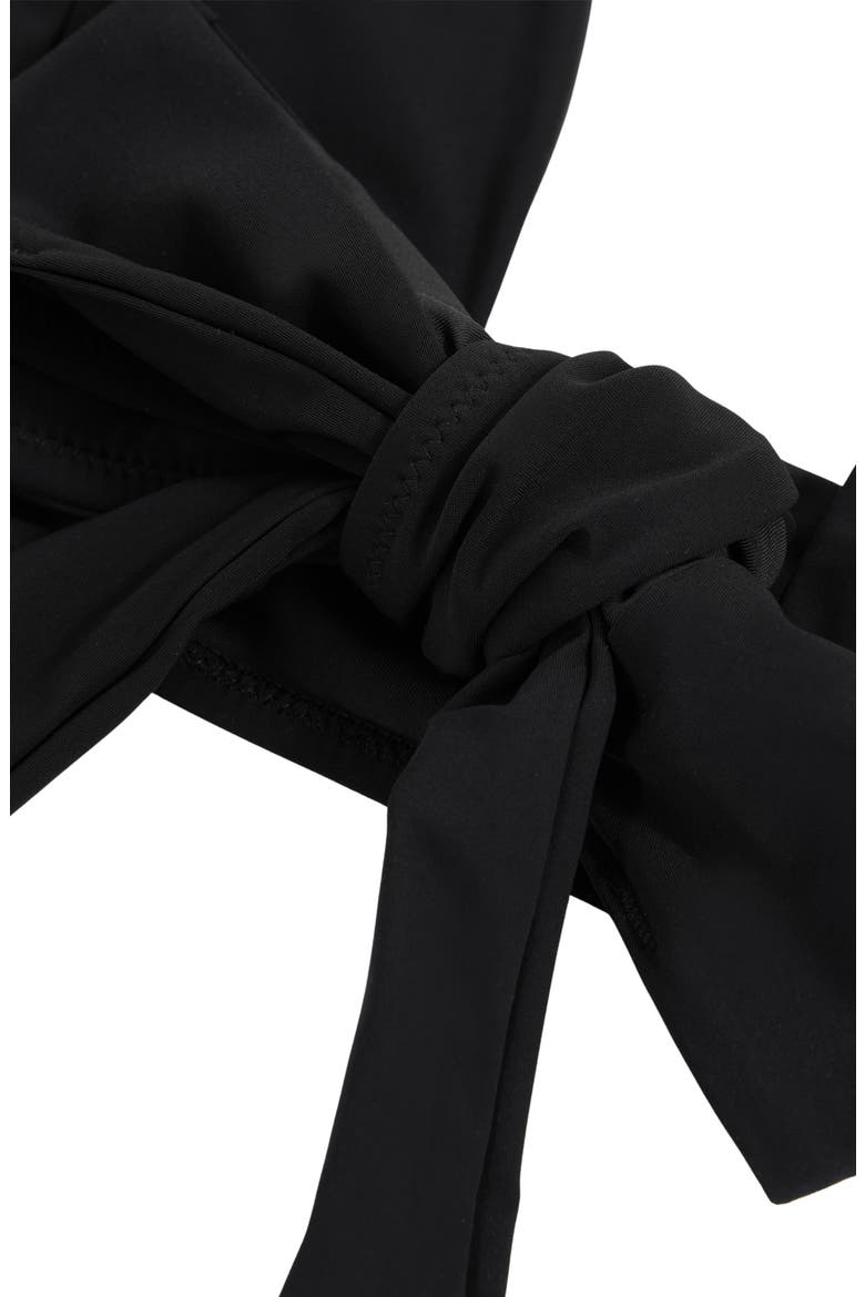 Helena Wraparound Bikini Top, Alternate, color, BLACK