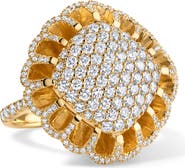 Mindi Mond Floating All Diamond Ring