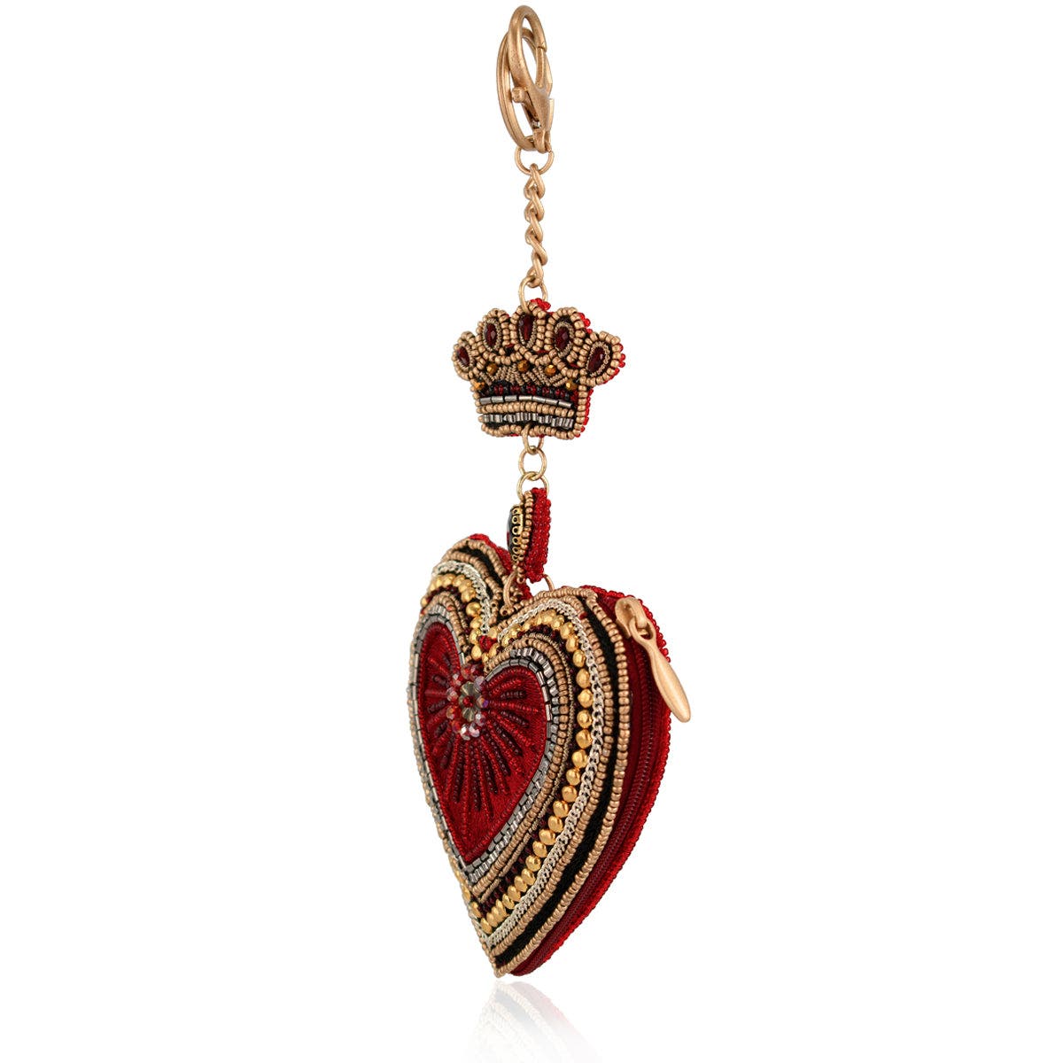 Mary Frances Accessories High Court Coin Purse, Alternate, color, Red