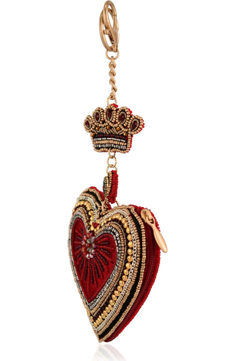 Mary Frances Accessories High Court Coin Purse, Alternate, color, Red