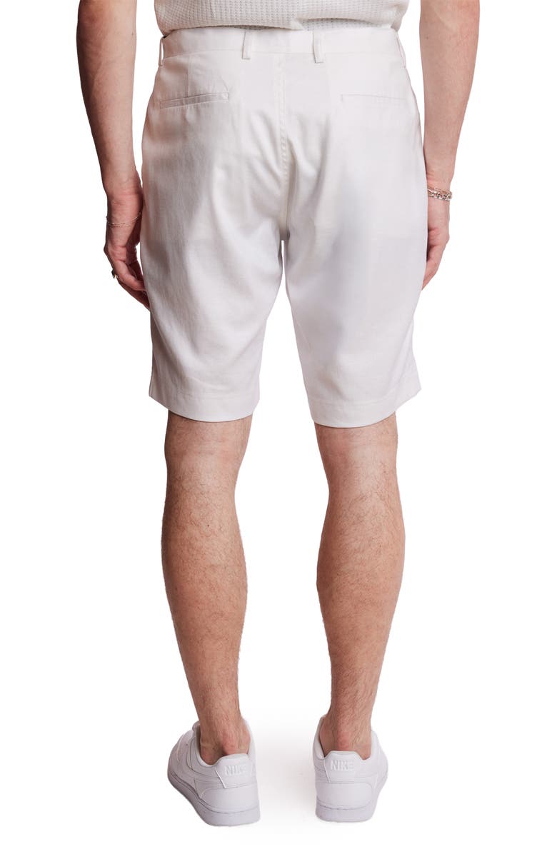 PAISLEY & GRAY Felix Slim Fit Shorts, Alternate, color, White Linen