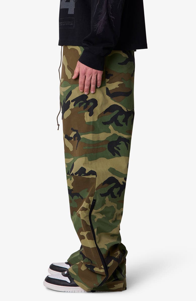 mnml Camo Baggy Pants, Alternate, color, Camo