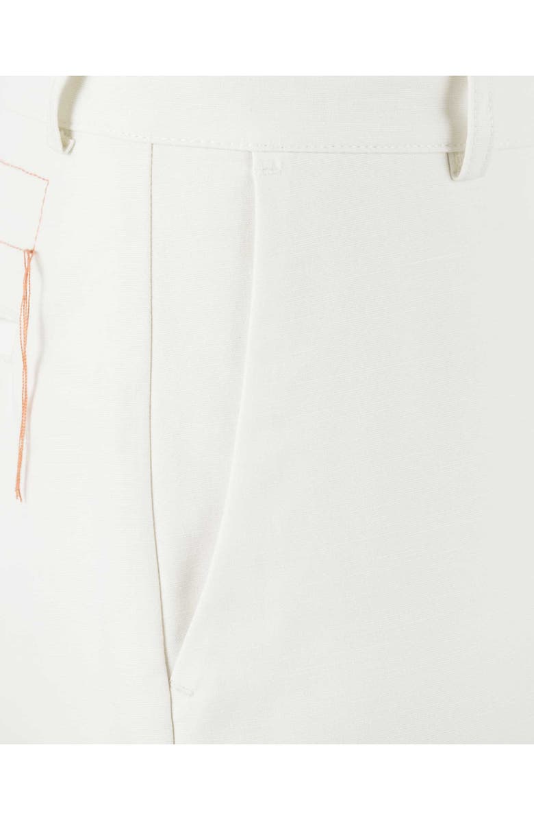 Fortela Canvas Cotton Trousers, Alternate, color, White