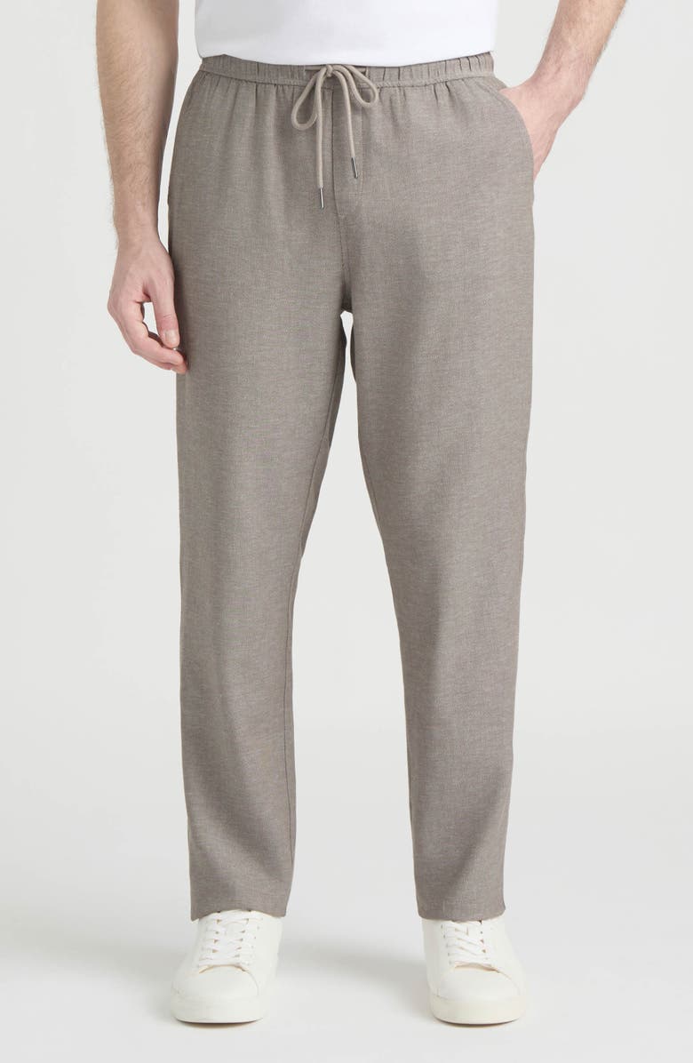 Hunter Grotto Cotton & Linen Blend Pants, Main, color, Model