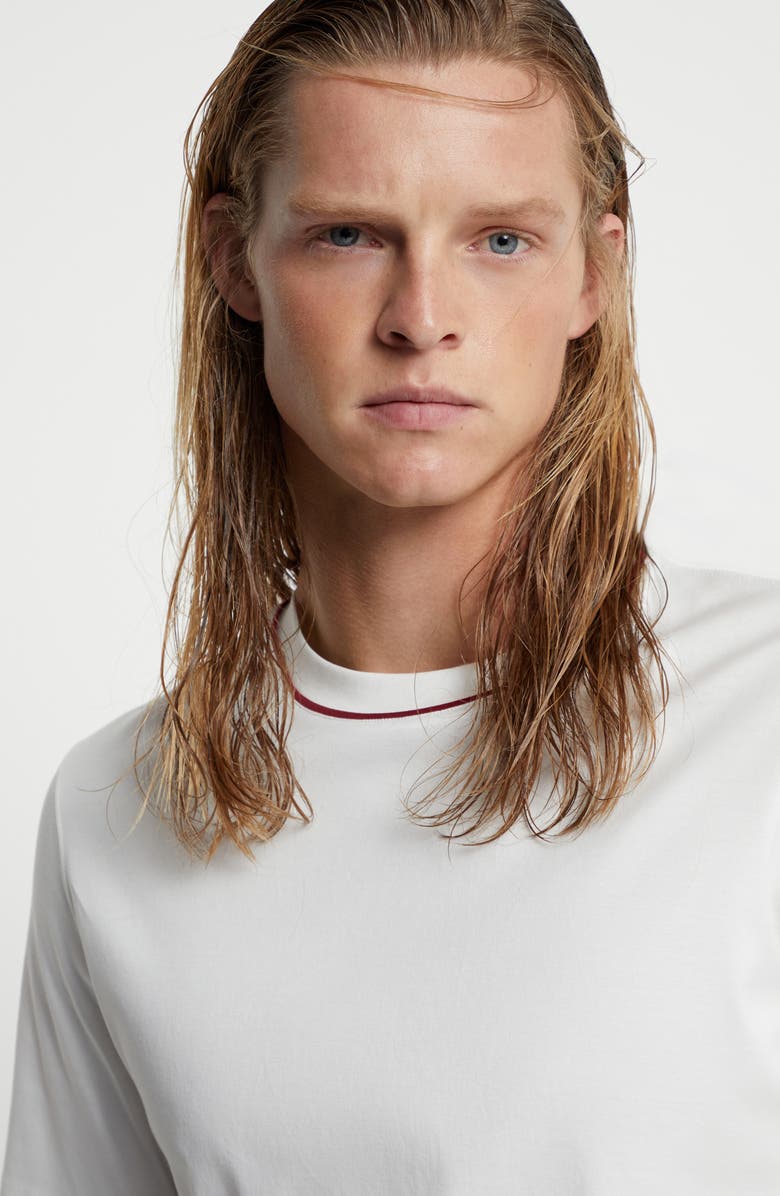 Brunello Cucinelli Jersey T-shirt, Alternate, color, 