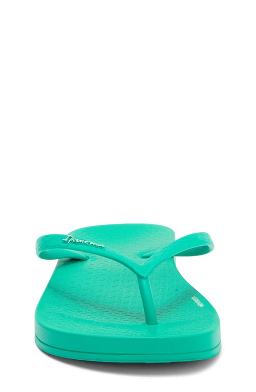 Ipanema Ana Colors Flip Flop In Green