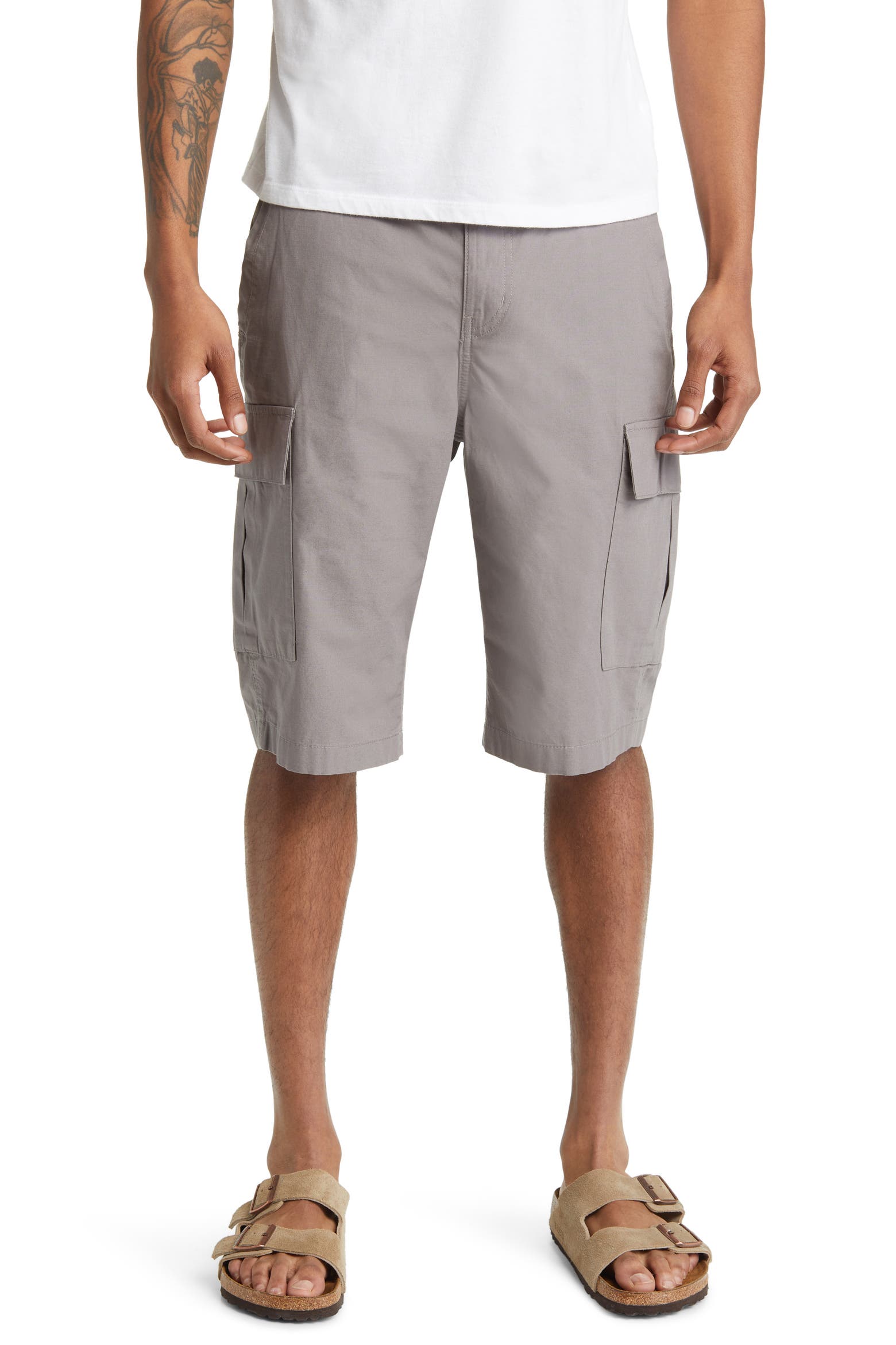 58 29 BP. Regular Fit Cotton Cargo Shorts (Men) | Nordstromrack