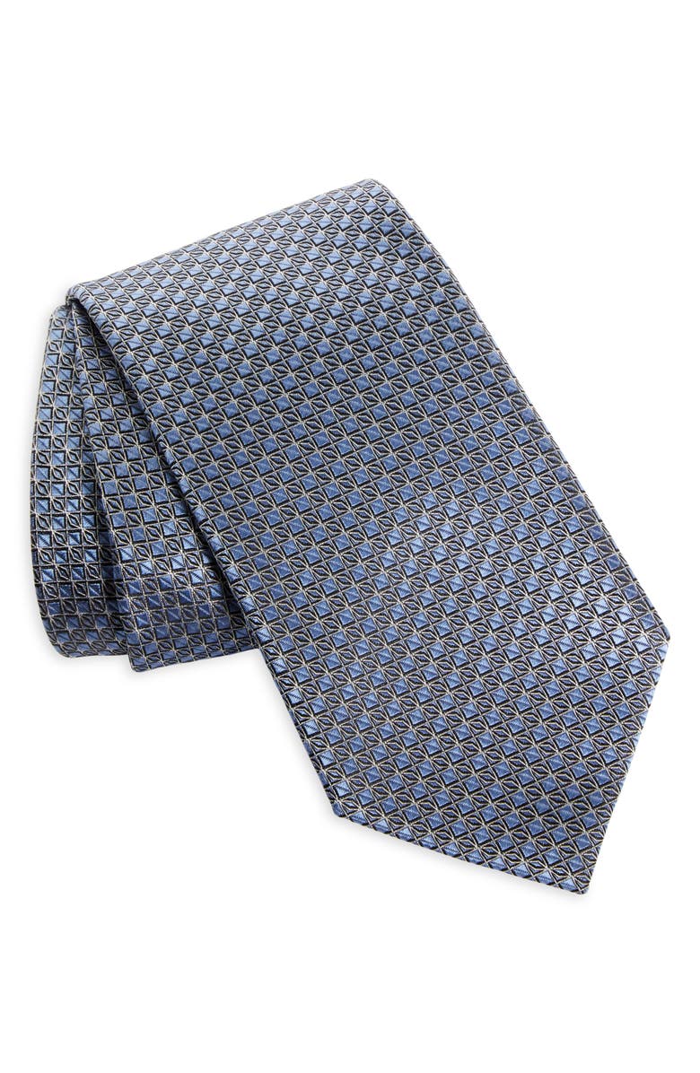 ZEGNA TIES Cento Fili Silk Jacquard Tie, Main, color, 