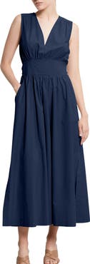 ottod'Ame Poplin Long Dress