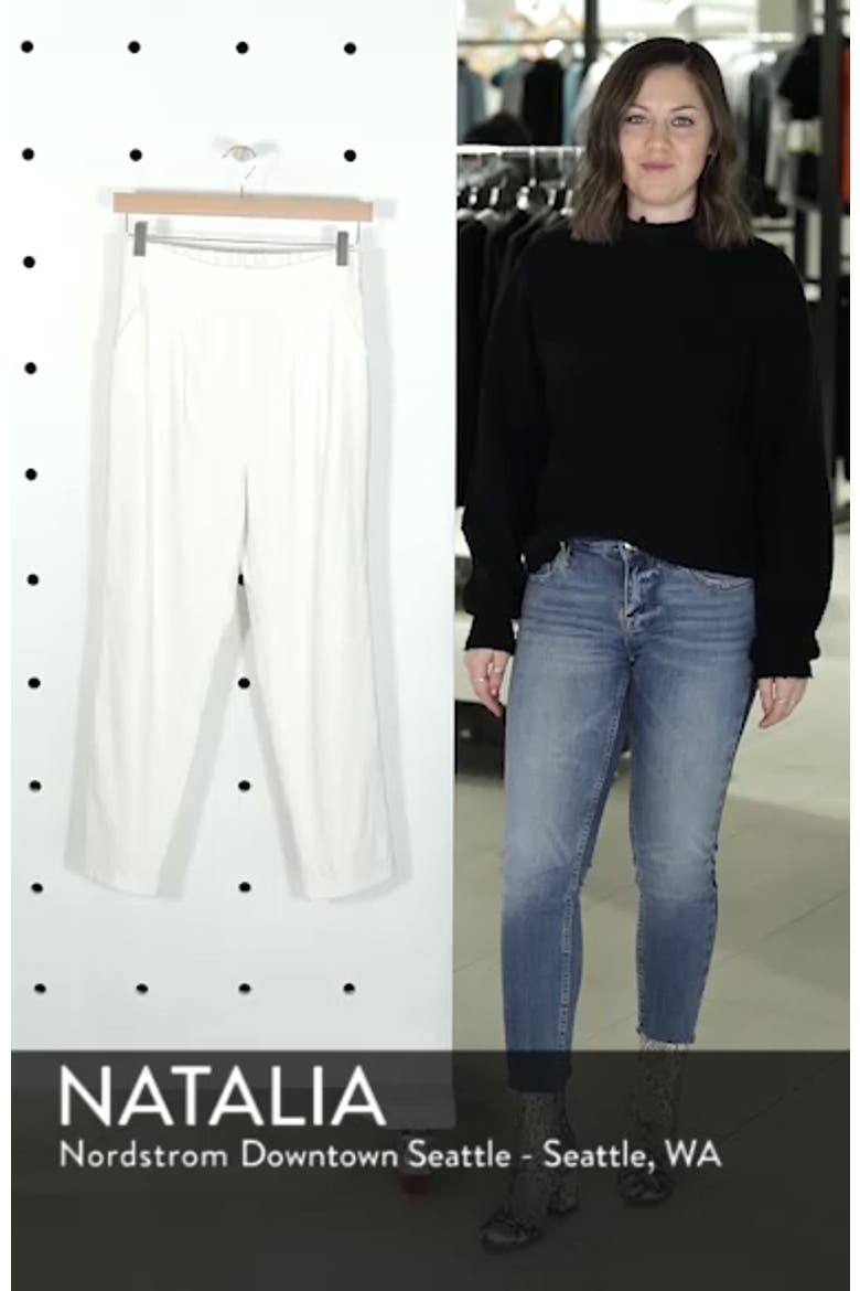 Pleat Front Crop Pants video