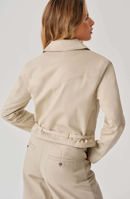 Leman Mercer Sloane Jacket In Metallic