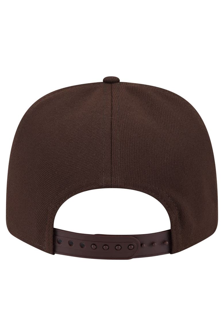 Men's New Era Brown San Diego Padres Multi-Rope 9SEVENTY Stretch-Snap Hat, Alternate, color, Brown
