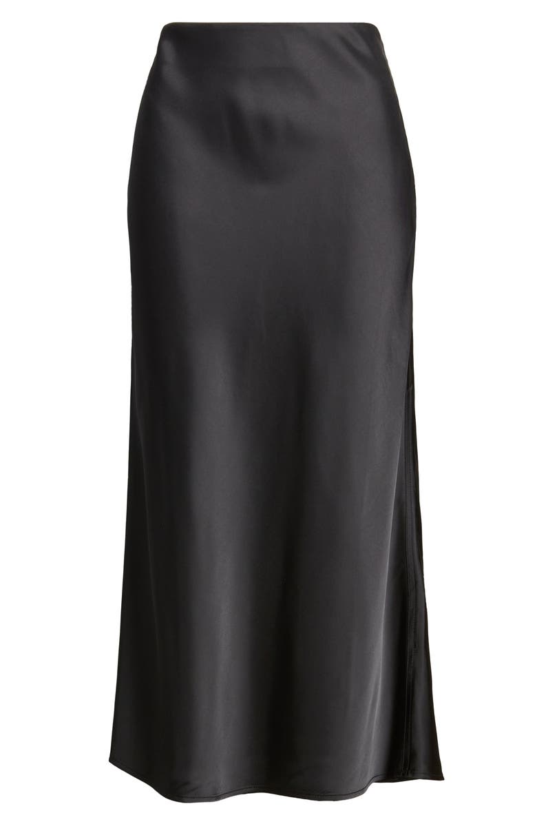 Treasure & Bond Bias Cut Satin Midi Skirt, Alternate, color,