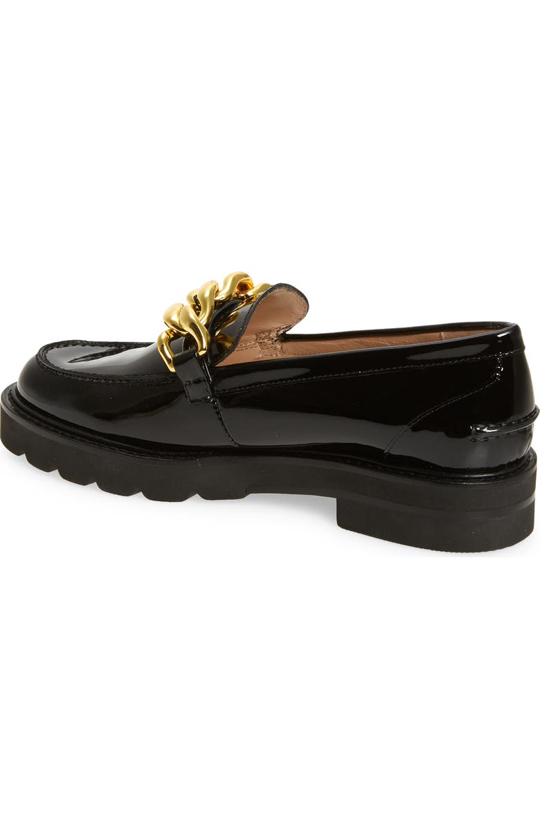 Stuart Weitzman Mott Lift Chain Platform Loafer, Alternate, color,