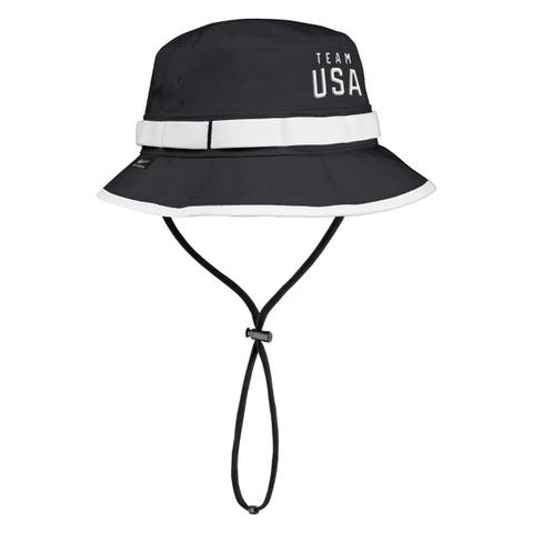 Men's Nike  Black Team USA Apex Sideline On-Field Dri-FIT Boonie Bucket Hat