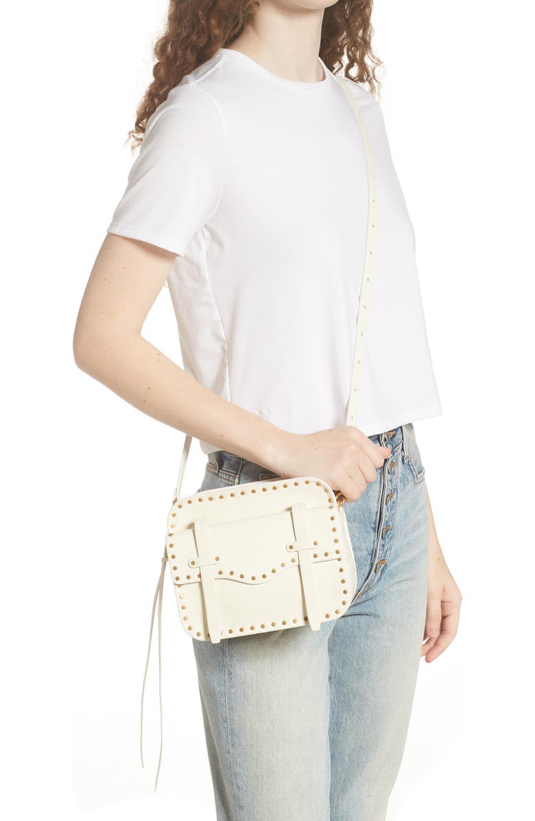 Rebecca Minkoff Nanine Leather Crossbody Bag, Alternate, color,
