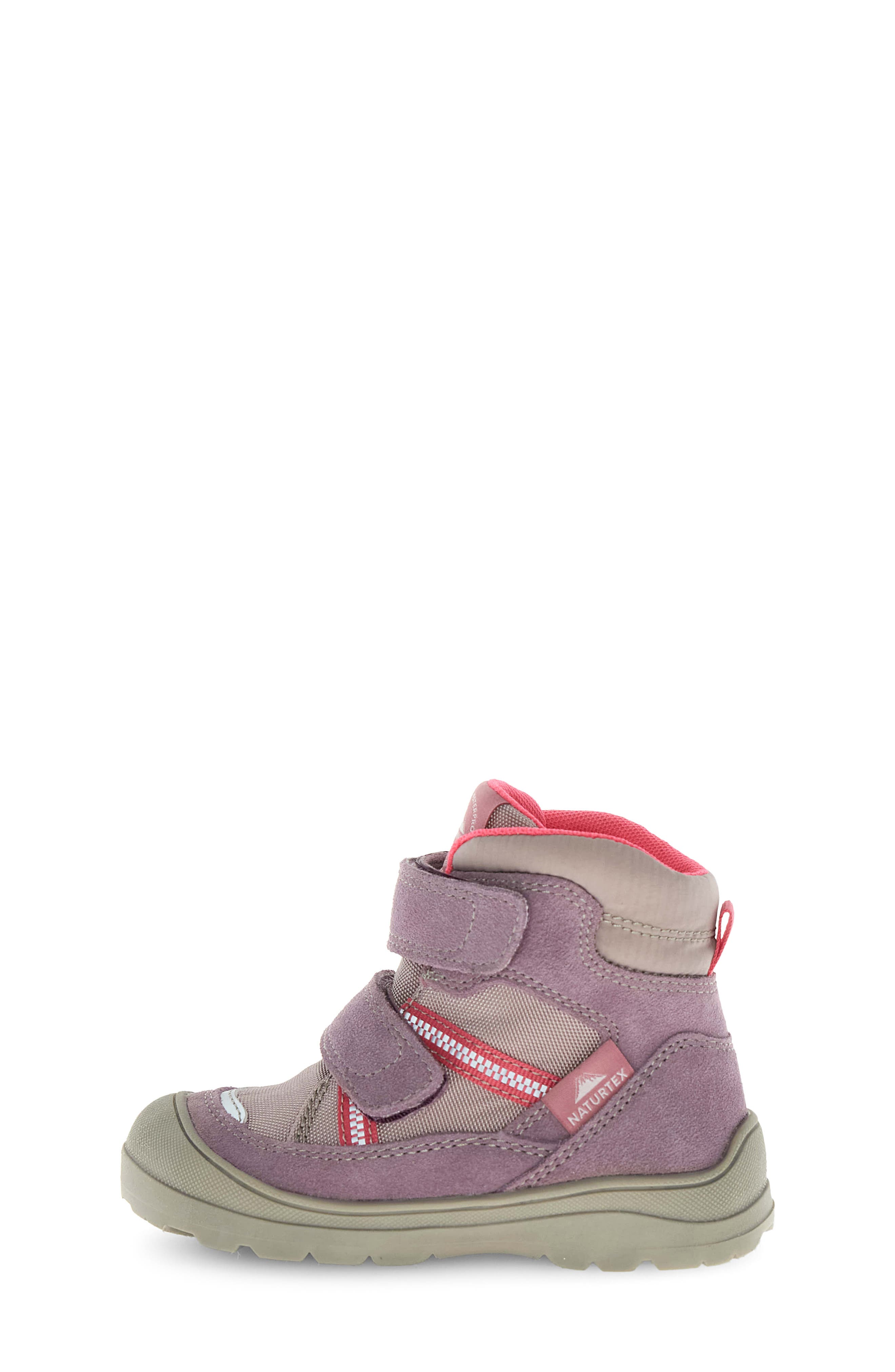 Kids' Graysy Waterproof Boot, Alternate, color, DARK PURPLE