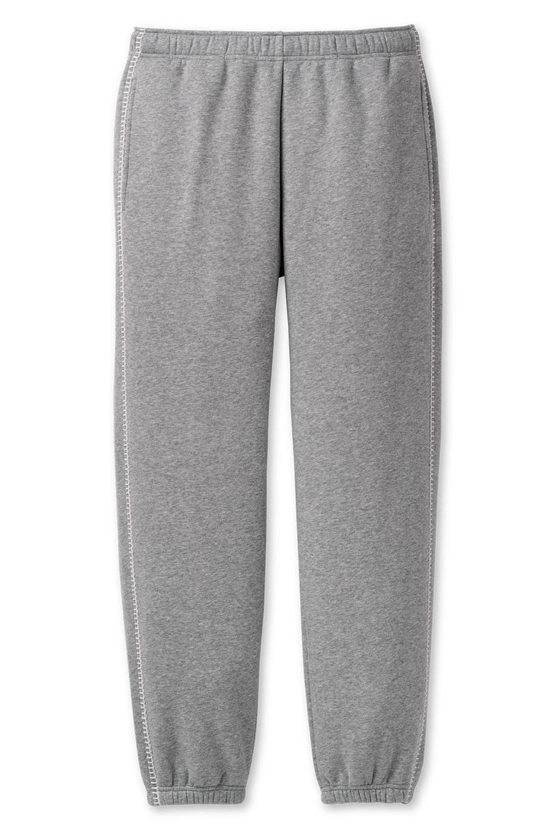 Classic Cotton Blend Sweatpants, Alternate, color, GREY HEATHER