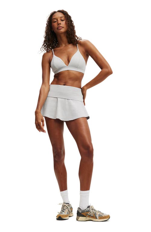 Cotton On Body Active Ultra Soft High Apex Crop In Gray