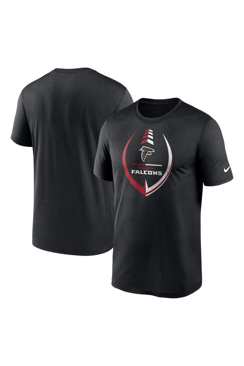 Men's Nike Black Atlanta Falcons Icon Legend Performance T-Shirt, Alternate, color, Black