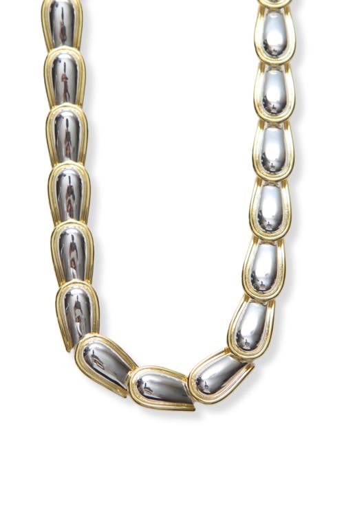 ARGENTO VIVO ARGENTO VIVO ALL AROUND CONVEX LINK NECKLACE