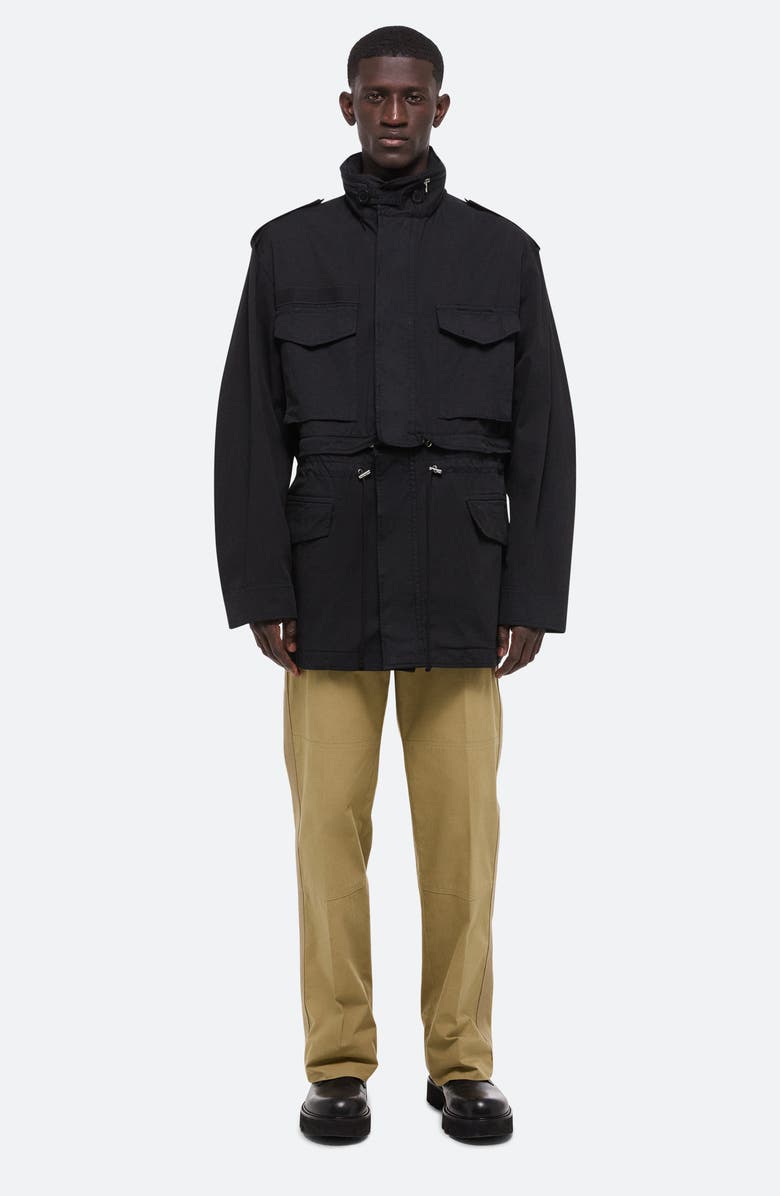Helmut Lang Dissected Zip Panel Field Jacket, Alternate, color, 