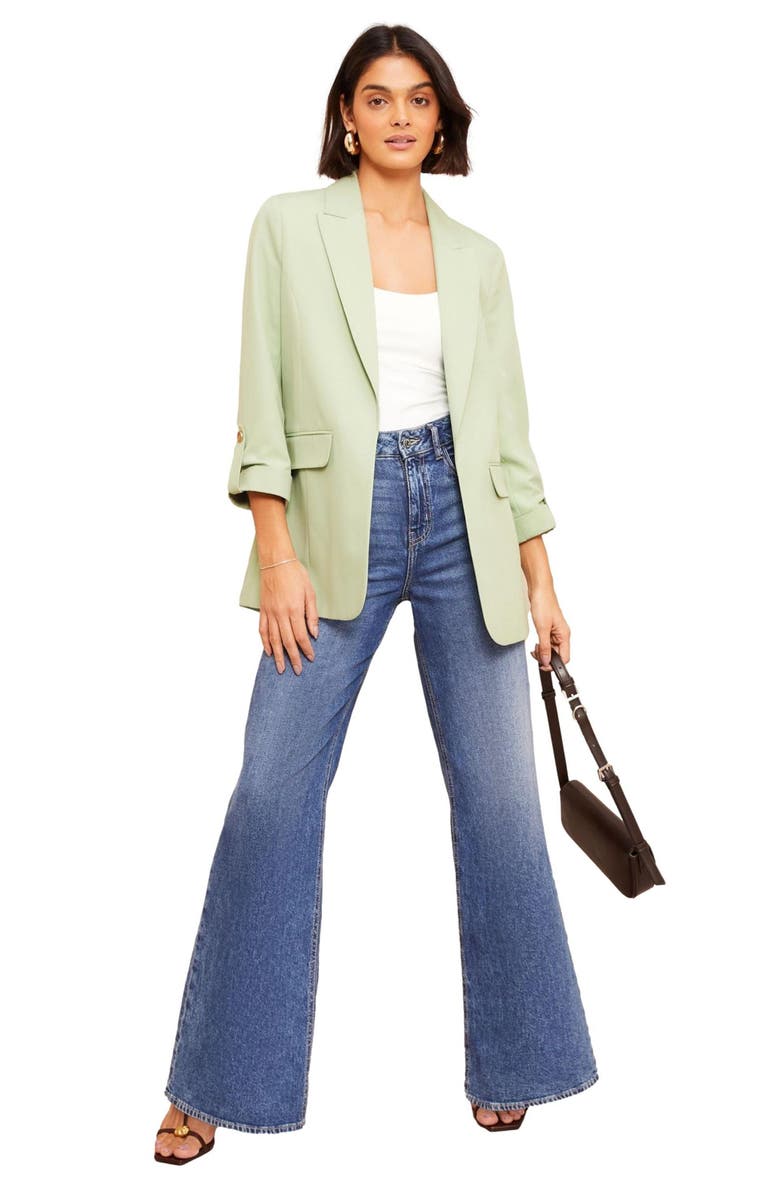 Friends Like These Roll Tab Blazer, Alternate, color,