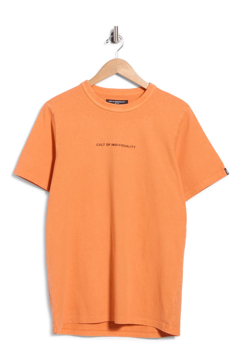 Logo Graphic T-Shirt, Main, color, ORANGE
