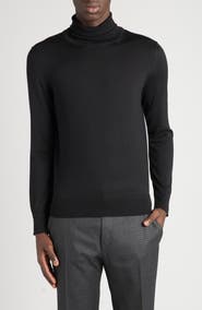 TOM FORD Fine Gauge Cashmere & Silk Turtleneck Sweater