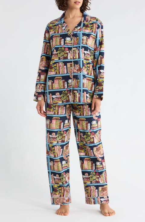 Organic Cotton Poplin Pajamas (Regular & Plus)