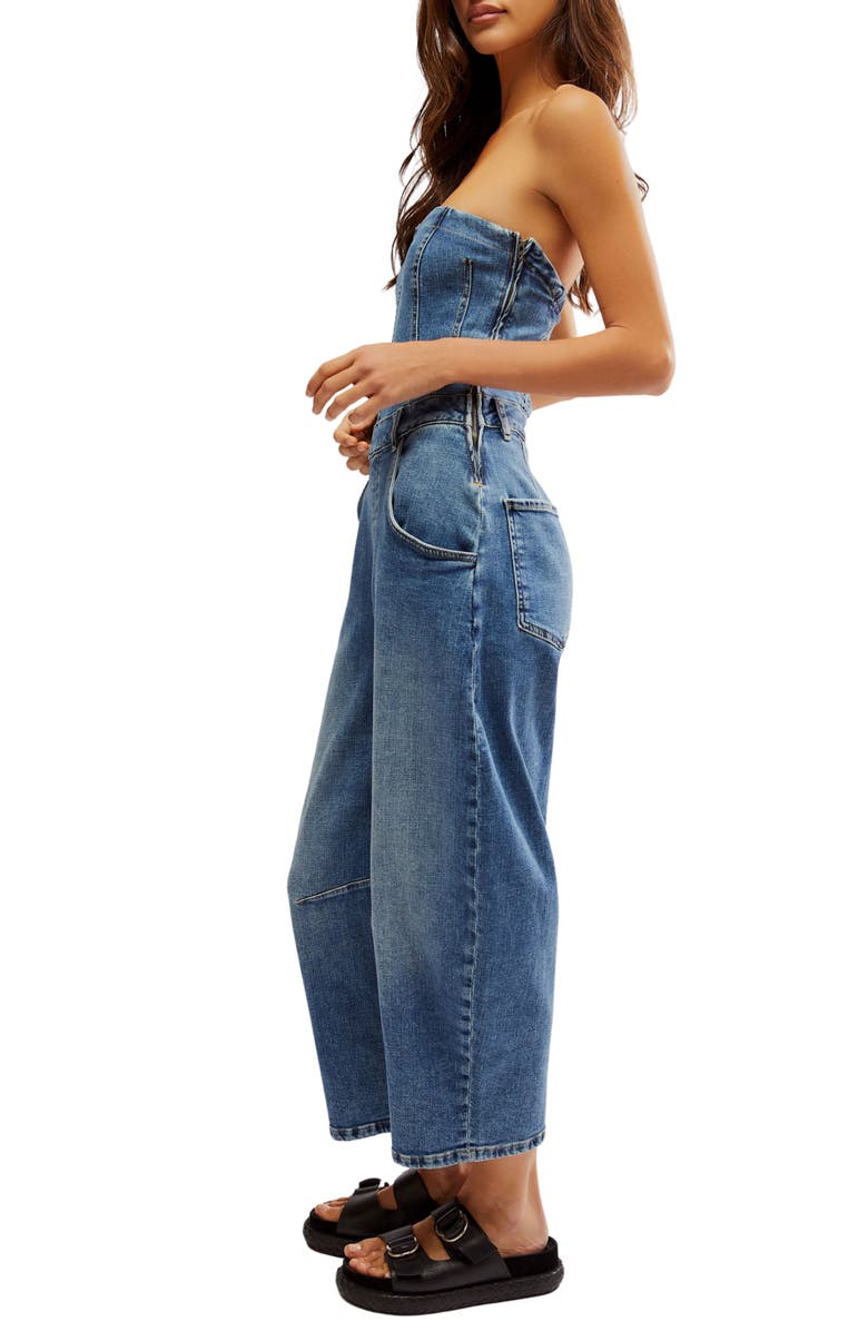 Je Suis Pret Barrel Leg Jumpsuit