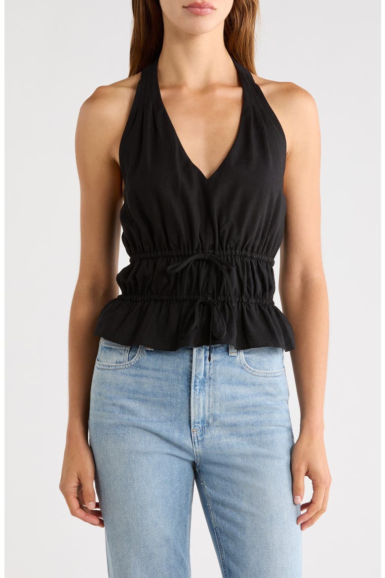 Alysha Halter Top, Main, color, BLACK
